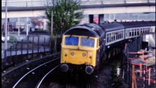 Railway Scenes at Poole in the 1980s [upl. by Omissam]