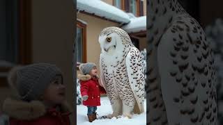 giant owl agt americasgottalent [upl. by Ennyl691]