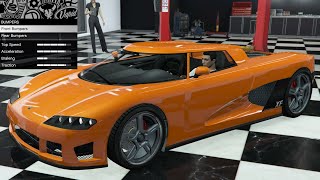 GTA 5  OG Vehicle Customization  Overflod Entity XF Koenigsegg CCX [upl. by Aihsila]