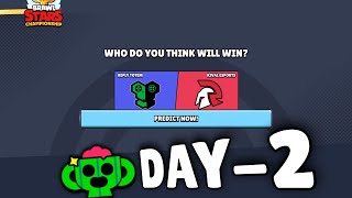 BRAWLSTARS Championship 2024 Prediction DAY  2 😎  My Prediction [upl. by Ailuj97]