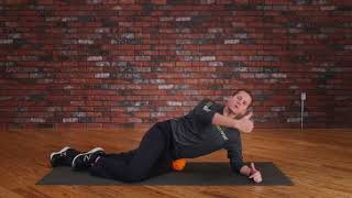 GRID Ball How to Release TFL Using a TriggerPoint Massage Ball [upl. by Zindman]