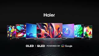 Haier OLED  QLED TVs Cinematic amp Gaming Perfection with Easy EMI [upl. by Tabbatha197]