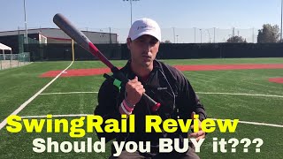 Best SwingRail REVIEW Baseball  Softball swing trainer [upl. by Edalb]