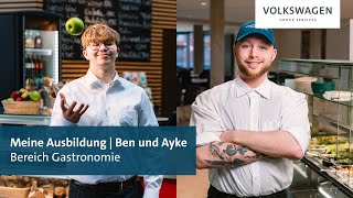 Ausbildung in der Gastronomie bei der Volkswagen Group Services  Ayke amp Ben Ausbildung [upl. by Greene57]