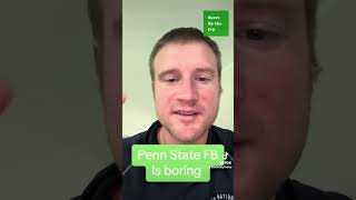 Penn State FB Is boring collegefootball football bigten westvirginiafootball footballtiktok [upl. by Josie53]