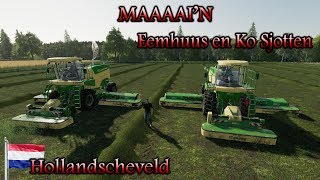 Farming simulator 2019 Hollandscheveld quotMAAINquot Eemhuus en Ko [upl. by Eltsyrk]