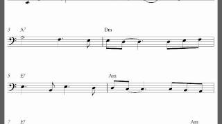 Free easy cello sheet music score Hevenu Shalom [upl. by Ursola]