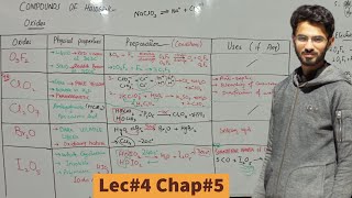 Oxides of halogens easy way to learn lec 4 chap 5 part 2 chemistry [upl. by Sualkcin]