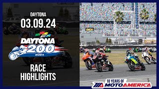 Daytona 200 2024  HIGHLIGHTS  MotoAmerica [upl. by Barry]