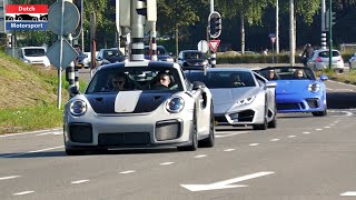 Dutch Grand Prix Car Meet  911 TechArt Aventador DBS GT2 RS 650S RSQ3 MC Stradale [upl. by Luwana]