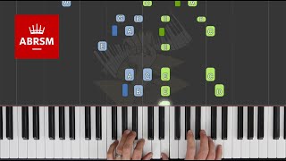 Erster Verlust  ABRSM Piano Grade 4 2021 amp 2022 B3  Synthesia Piano tutorial [upl. by Messab]