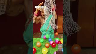 Ball gullo k ki vabe falo 😱😱 balloon football funny sports throwball subscribe shortsfeed [upl. by Eudoxia]