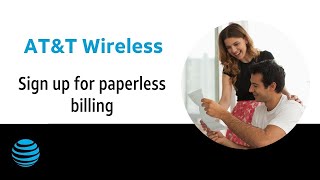 How to Sign up for Paperless Billing  ATampT Wireless [upl. by Wymore406]