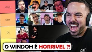 Tiagovski avalia e faz TIER LIST de YOUTUBERS [upl. by Leela]