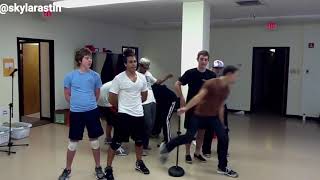 Pitch Perfect Treblemakers Rehearsal Actual Footage [upl. by Loria]