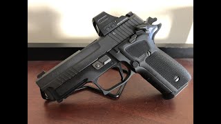 SIG P229 Legion Black SAO Optics Ready [upl. by Ahsimot]