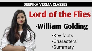 Lord of the Flies by William Golding  Key facts characters summary in HINDI [upl. by Ronel33]