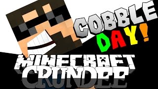 Minecraft CRUNDEE CRAFT  HAPPY COBBLESTONE DAY 43 [upl. by Inahpit]