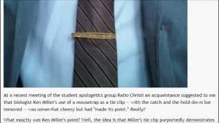 Has Ken Miller Refuted Irreducible Complexity with a Tie Clip [upl. by Yahsram]