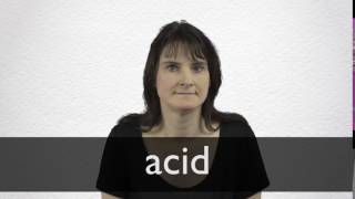 How to pronounce ACID in British English [upl. by Blisse]