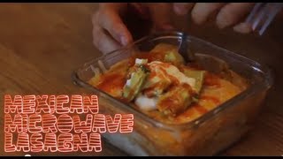 Microwave Mexican Lasagna  3 Minute Recipe [upl. by Hoban476]