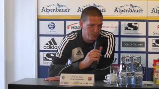 Pressekonferenz vor dem Spiel gegen Kiel [upl. by Airaet65]