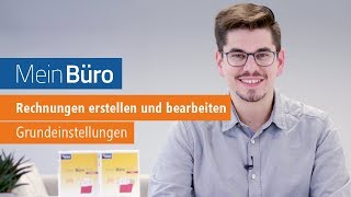 Rechnungen erstellen und bearbeiten mit WISO Mein Büro Desktop [upl. by Fabiola]