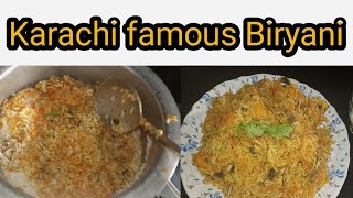 Karachi famous Biryani recipechicken or Beef dono he Famous Recipe1kg Perfect Karachi Biryani [upl. by Salangia894]