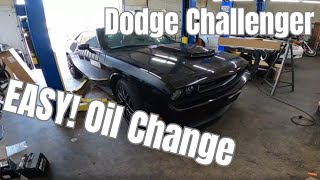 2012 Dodge Challenger Oil Change [upl. by Dickens708]