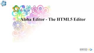 How to work with Aloha Editor  all the possibilities [upl. by Idnic]