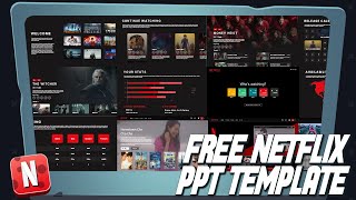 2 NETFLIX PowerPoint Presentations  Free Template  DOWNLOAD ppt [upl. by Tullusus]