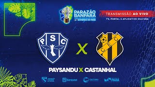 AO VIVO  Paysandu 3 x 0 Castanhal  Parazão Banpará 2024 [upl. by Ikceb687]