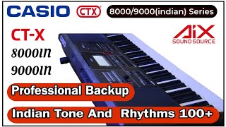 CASIO CTX 9000in Backup  Same Ctx8000in  Full Bank Review  Rhythm Pack Free 🇮🇳8219619734 [upl. by Pulling]