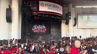 Slaughter To Prevail  Baba Yaga Live PNC Bank Arts Center NJ [upl. by Maje558]