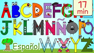 ¡Las Letras y sus Colores y Más Canciones Infantiles del ABC  El Árbol del Español [upl. by Berga]