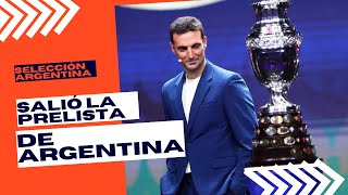 🚨 🇦🇷 SALIÓ LA PRELISTA DE ARGENTINA 🇦🇷 🚨 [upl. by Sug547]