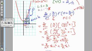 Calculus Lesson  Riemann Sums  Limit Process [upl. by Lugo]