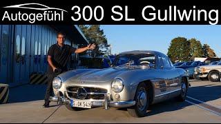 The iconic Mercedes 300 SL Coupé Gullwing W198 from 1954 REVIEW  Autogefühl [upl. by Wylen]