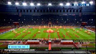 2008 UEFA Champions League Final Opening Ceremony Luzhniki Stadium Moscow [upl. by Llemor]