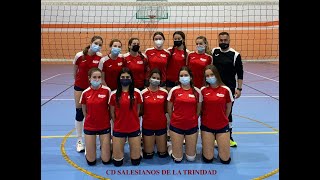 Partido voleibol cadete femenino Salesianos Trinidad  Santa Isabel [upl. by Pedro]