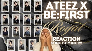 MINGI Devoured ATEEZ X BEFIRSTs Royal reaction [upl. by Logan339]