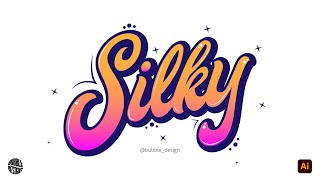 Custom Typography In Adobe Illustrator  Text effext [upl. by Winni]