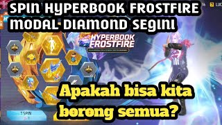 spin hyperbook frostfire event token ring terbaru ff 2024  Garena free fire Indonesia [upl. by Topper]