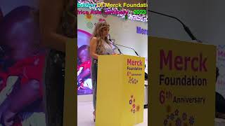 Merck Foundation 10th Edition Africa Asia Luminary 2023 India [upl. by Doloritas]