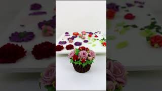 Decoração de cupcake floral [upl. by Massab502]