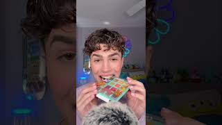 Chewing on 100 random objects asmr chewing asmrvideo [upl. by Carling]