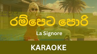 Rathu Rata Kaju Karaoke  Lahiru Perera  Without Voice  With Lyrics  Instrumental [upl. by Anibla715]