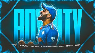 Royalty X Virat Kohli 🔥 • Virat Kohli Status 🔥 • 4K Beat Sync 🔥 • Cricket Edit 🔥 [upl. by Eihcra]