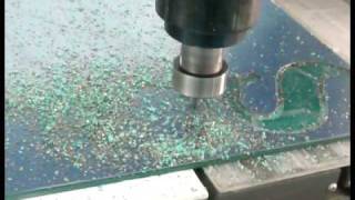 Corte Letra Aço Inox  1mm  Cutting Letter Stainless Steel  Vitor Ciola CNC router CNC [upl. by Margaret]