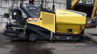 BOMAG BF300C PAVER  DEMONSTRATION  2BroMachinery Bv [upl. by Dilly191]